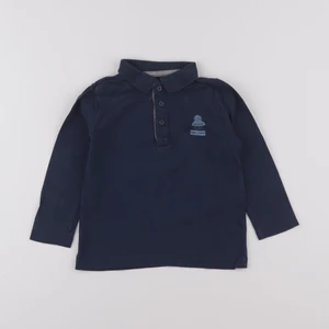Vertbaudet - polo bleu - 3 ans