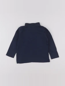 Vertbaudet - polo bleu - 3 ans
