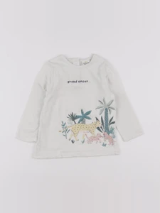 Tape à l'oeil - tee-shirt blanc - 18 mois