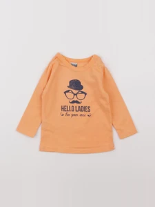 Tape à l'oeil - tee-shirt orange - 12 mois