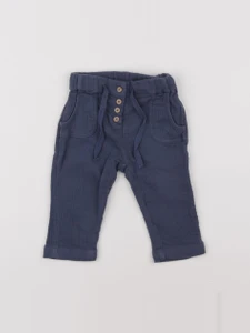 Boutchou - pantalon bleu - 6 mois