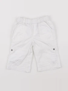 Vertbaudet - pantalon blanc - 6 mois
