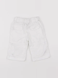 Vertbaudet - pantalon blanc - 6 mois