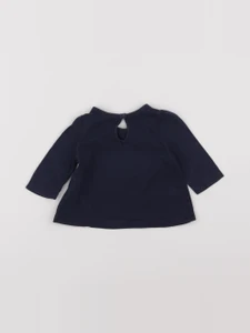 GAP - tee-shirt bleu - 0/3 mois