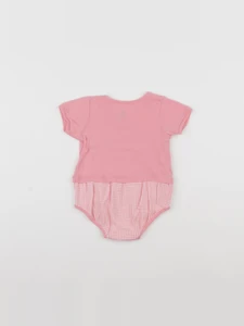 Petit Bateau - combinaison rose - 6 mois