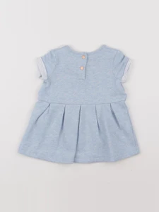 Cyrillus - robe bleu - 6 mois