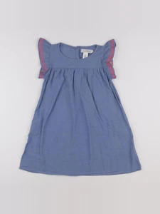 H&M - robe bleu - 9/10 ans