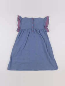 H&M - robe bleu - 9/10 ans