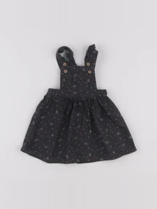 Vertbaudet - robe gris - 6 mois