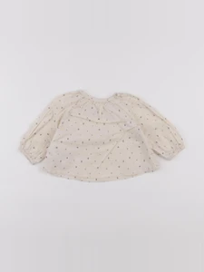 Vertbaudet - blouse beige - 6 mois