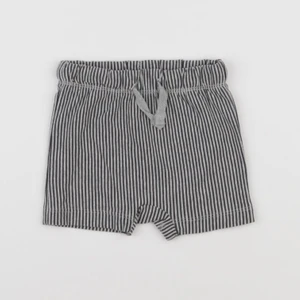 H&M - short gris - 2/4 mois