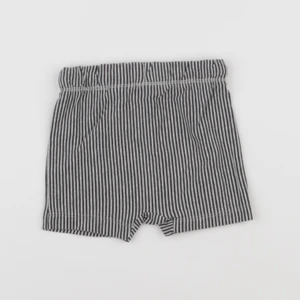 H&M - short gris - 2/4 mois