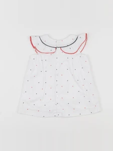 Jacadi - robe blanc - 6 mois