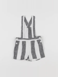 Gocco - salopette gris - 3/6 mois