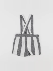 Gocco - salopette gris - 3/6 mois