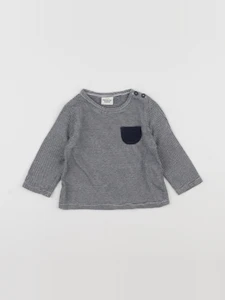 Tape à l'oeil - tee-shirt bleu - 6 mois