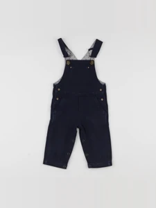 Petit Bateau - salopette bleu - 6 mois