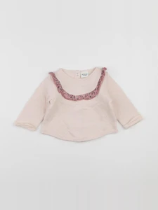 Tape à l'oeil - sweat rose - 6 mois
