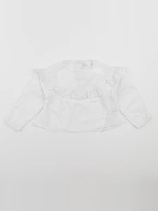 Zippy - blouse blanc - 6/9 mois