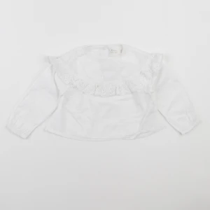 Zippy - blouse blanc - 6/9 mois