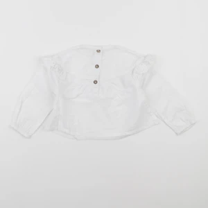Zippy - blouse blanc - 6/9 mois