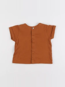 Jacadi - tee-shirt marron - 12 mois