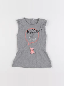 Name it - robe gris - 12/18 mois