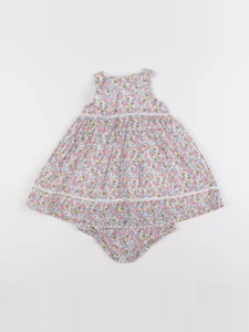 Boutchou - robe multicolore - 6 mois