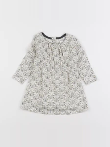 Tape à l'oeil - robe beige, blanc - 6 mois