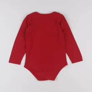 Vertbaudet - body rouge - 3 ans