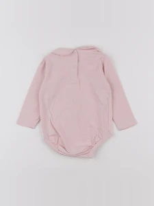 H&M - body à col rose - 3 mois