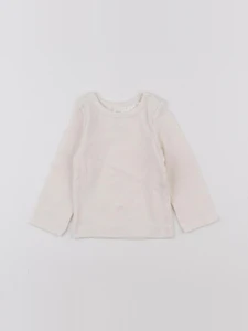 H&M - tee-shirt beige - 3 mois