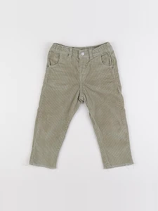 Zara - pantalon vert - 12/18 mois
