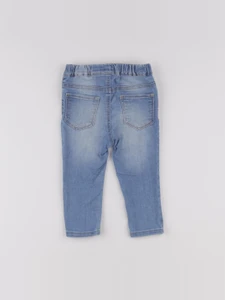 H&M - jegging bleu - 9/12 mois