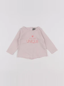 Tape à l'oeil - tee-shirt rose - 3 mois
