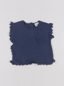 Tape à l'oeil - tee-shirt bleu - 6 mois