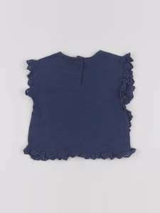 Tape à l'oeil - tee-shirt bleu - 6 mois