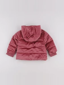 Vertbaudet - doudoune rose - 18 mois