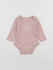 Vertbaudet - body rose - 6 mois