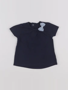 La Redoute - tee-shirt bleu - 6 mois