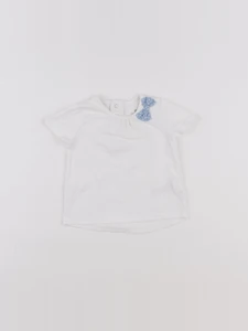La Redoute - tee-shirt blanc - 6 mois