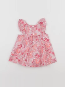 Jacadi - robe liberty rose (état neuf) - 3 mois