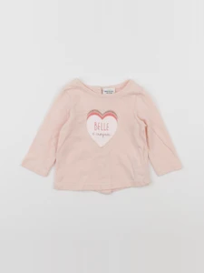 Tape à l'oeil - tee-shirt rose - 3 mois