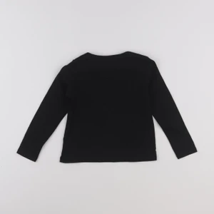 Vertbaudet - tee-shirt noir - 4 ans