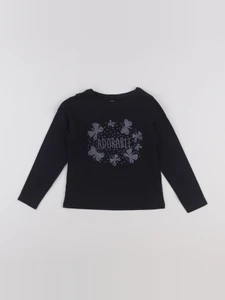 Vertbaudet - tee-shirt bleu - 5 ans