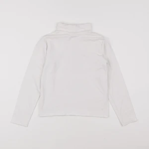 Vertbaudet - sous-pull blanc - 8 ans