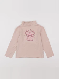 Vertbaudet - sous-pull rose - 6 ans