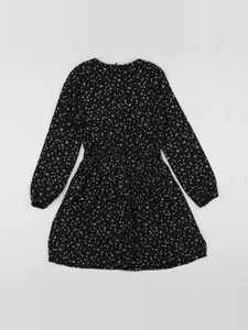 IKKS - robe noir - 8 ans