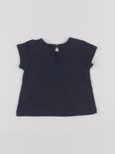 Boutchou - tee-shirt bleu - 6 mois