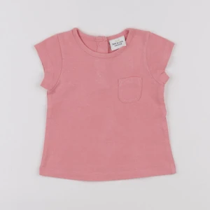 Tape à l'oeil - tee-shirt rose - 3 mois